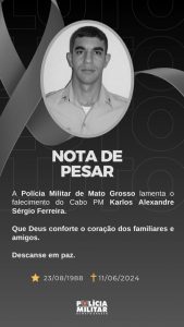 cabo-karlos-arte-1-169x300 Cuiabá: Polícia Militar de Mato Grosso lamenta o falecimento do cabo Karlos Alexandre Sérgio Ferreira