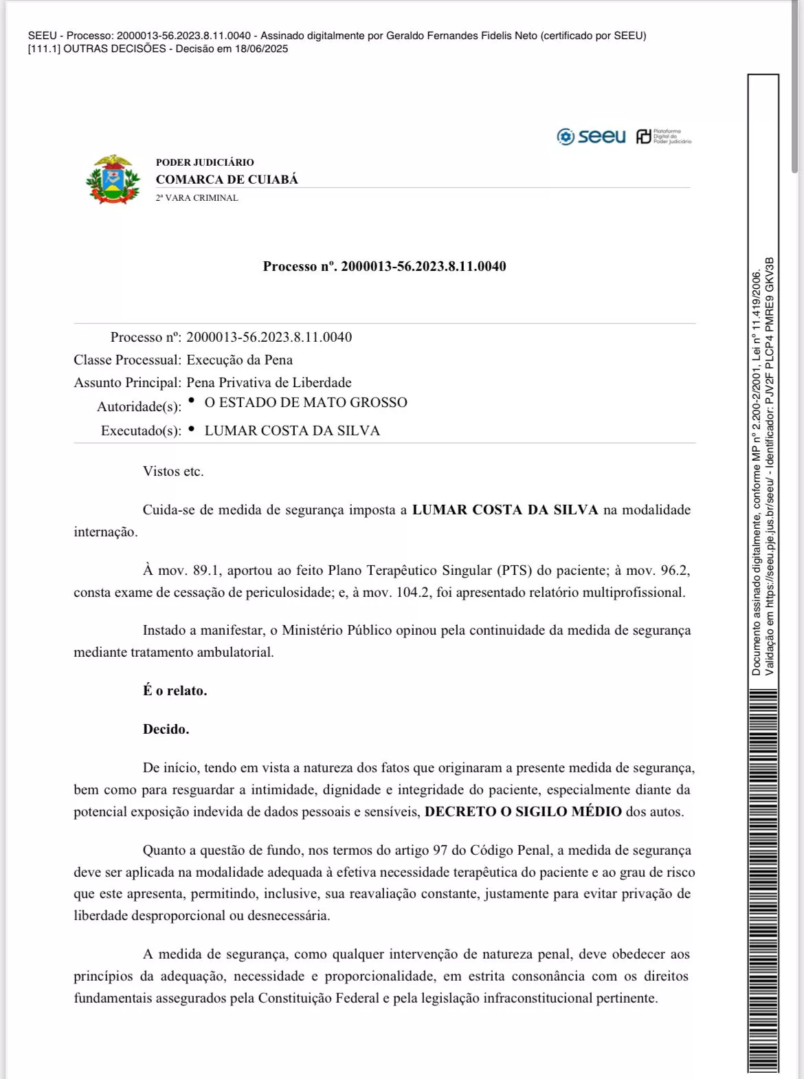 WhatsApp-Image-2025-06-23-at-08.04.11 Homem que matou a tia e arrancou seu coração é liberado e cumprirá medida em casa
