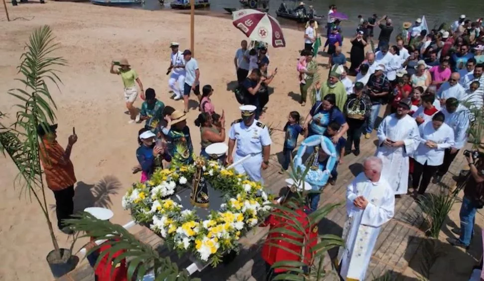 WhatsApp-Image-2025-09-01-at-09.17.12 Romaria Fluvial atrai milhares de fiéis para missa às margens do Teles Pires