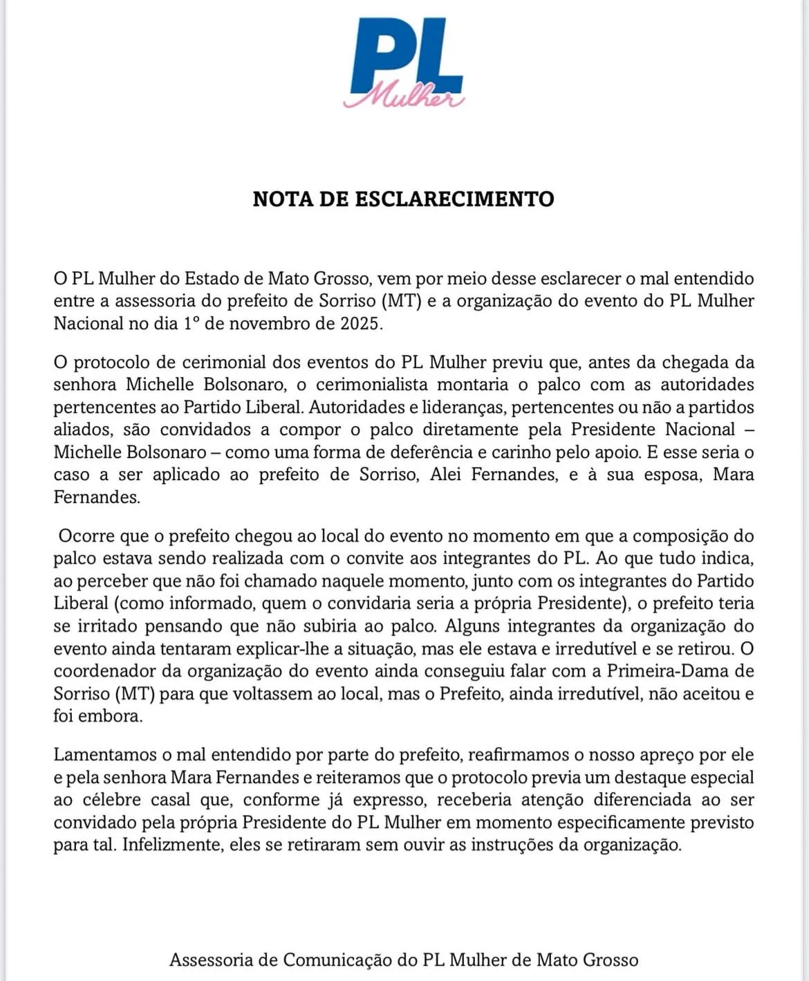 WhatsApp-Image-2025-11-02-at-15.03.36 PL Mulher de MT esclarece mal-entendido com prefeito Alei Fernandes durante evento em Sorriso