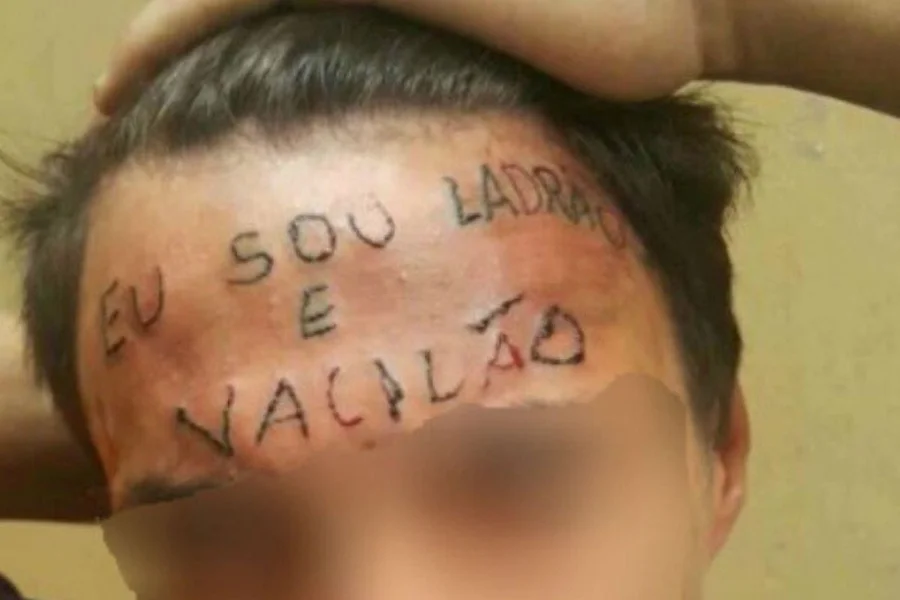 ruan-ladrao-e-vacilao-1 “Ladrão e vacilão”: jovem que teve frase tatuada na testa é preso novamente