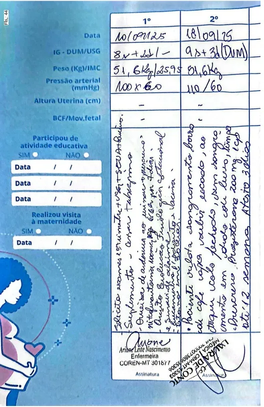 51823 Grávida de gêmeos teve aborto após faxinar colégio cristão