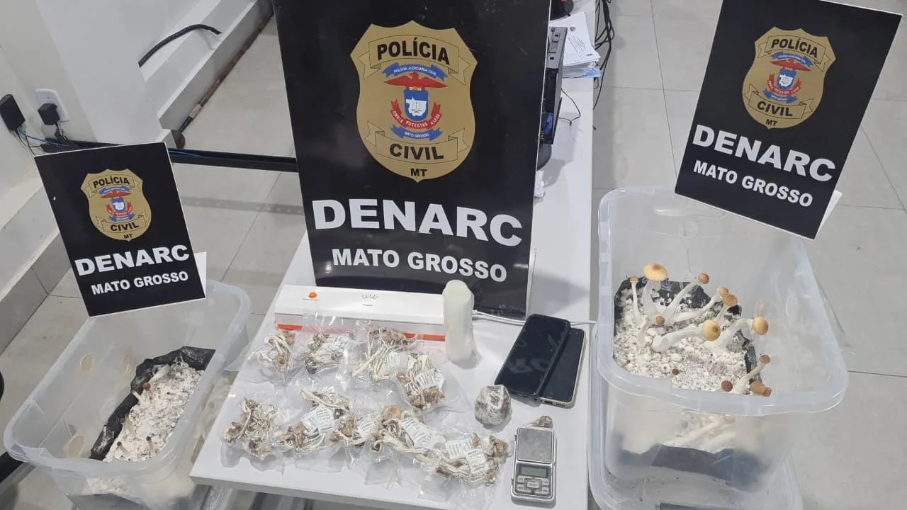 553ae54a-cd9e-4c19-8ecf-8a34696a3c69 Polícia Civil cumpre 20 ordens judiciais contra grupo de traficantes que atuava em Cuiabá e no Distrito Federal