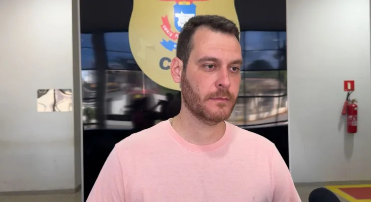 Delegado-Paulo-Brambila Homem é preso suspeito de integrar quadrilha de furtos; durante a prisão, ele chegou a morder um policial em Sorriso