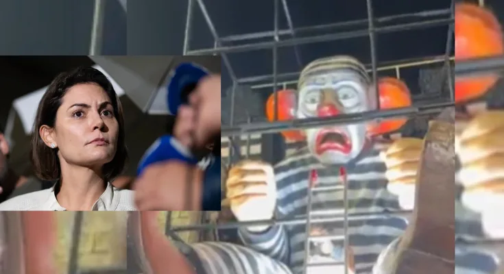 Design-sem-nome-35-1 Michelle reage à imagem de Bolsonaro como palhaço em desfile sobre Lula