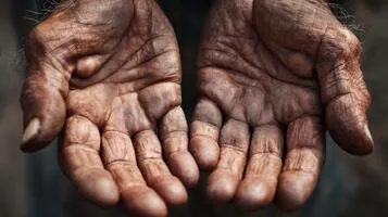 74195486-resistido-maos-com-sujeira-e-rugas-dentro-a-aberto-gesto-uma-fechar-se-do-uma-simbolo-do-trabalho-e-humano-experiencia-gratis-foto Patrões que mantiveram idoso em trabalho análogo à escravidão por 16 anos firmam acordo de R$ 540 mil em MT