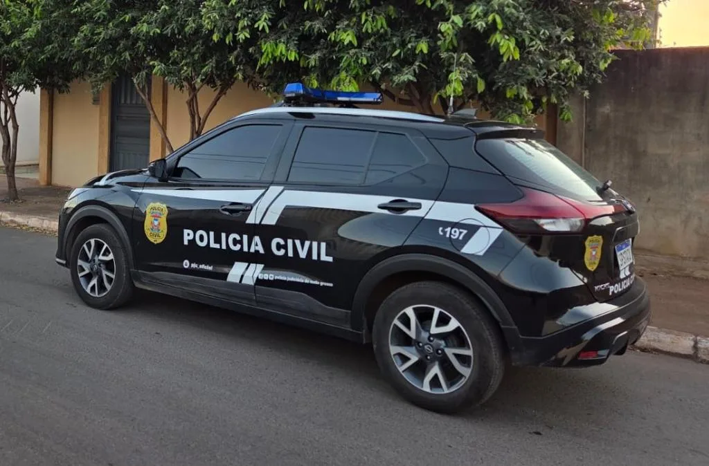 Viatura-1 Polícia Civil cumpre prisão de homem suspeito de crime sexual contra adolescentes