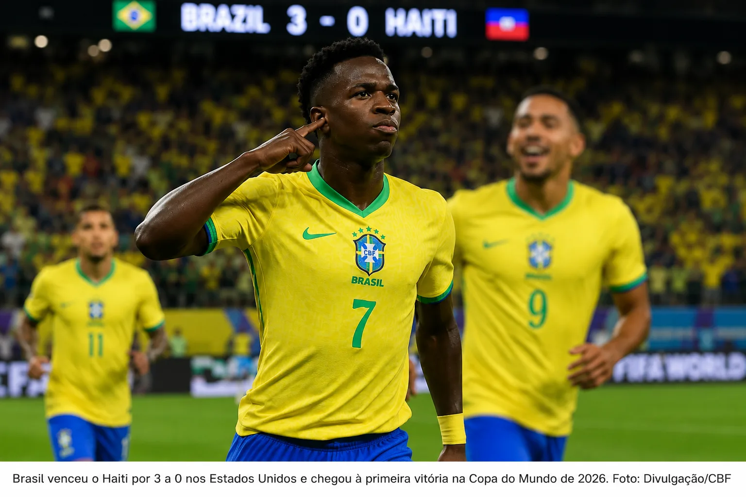5f3ba985-ca3c-43c2-83a4-4fc4a0d2a0ad Brasil vence o Haiti por 3 a 0 nos Estados Unidos na Copa do Mundo