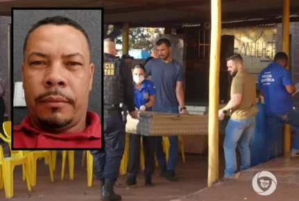 46566e9b3e90e0e646a42c0096a26dff Homem é morto a tiros dentro de bar em Pontes e Lacerda; PM busca dois suspeitos