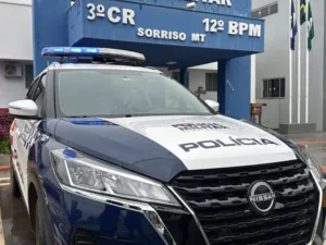 Policia-Militar-Sorriso-MT-300x225 Adolescente de 13 anos é atingida por estilhaços após janela de ônibus ser quebrada em Sorriso