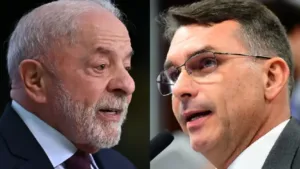 lula-flavio-bolsonaro-11-300x169 Flávio desafia Lula para debate: “Vou esfregar a verdade na sua cara”